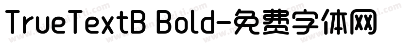 TrueTextB Bold字体转换